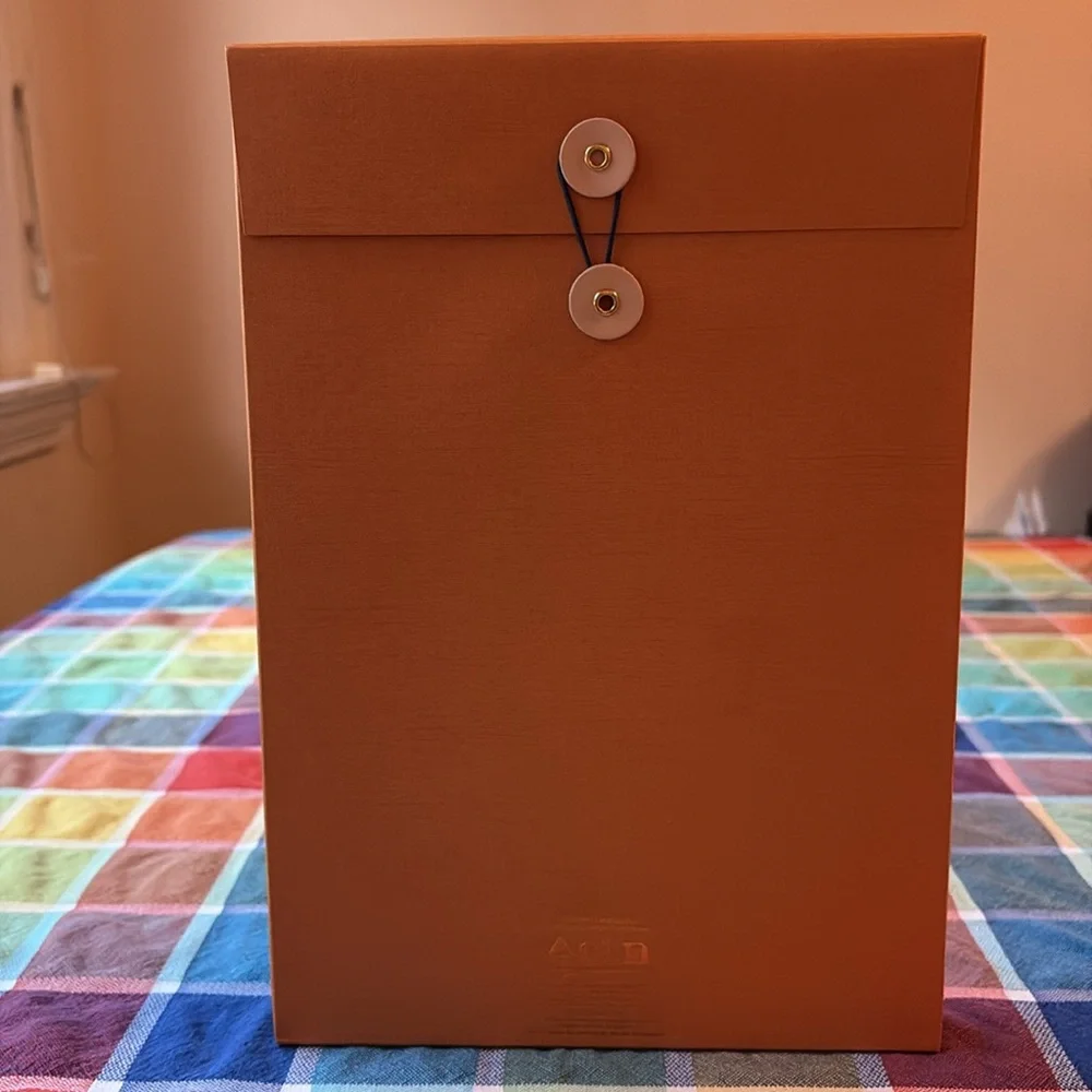 🗂️ LOUIS VUITTON FILE FOLDER WITH VECHETTA TABS 🗂️ NWOT 🗂️